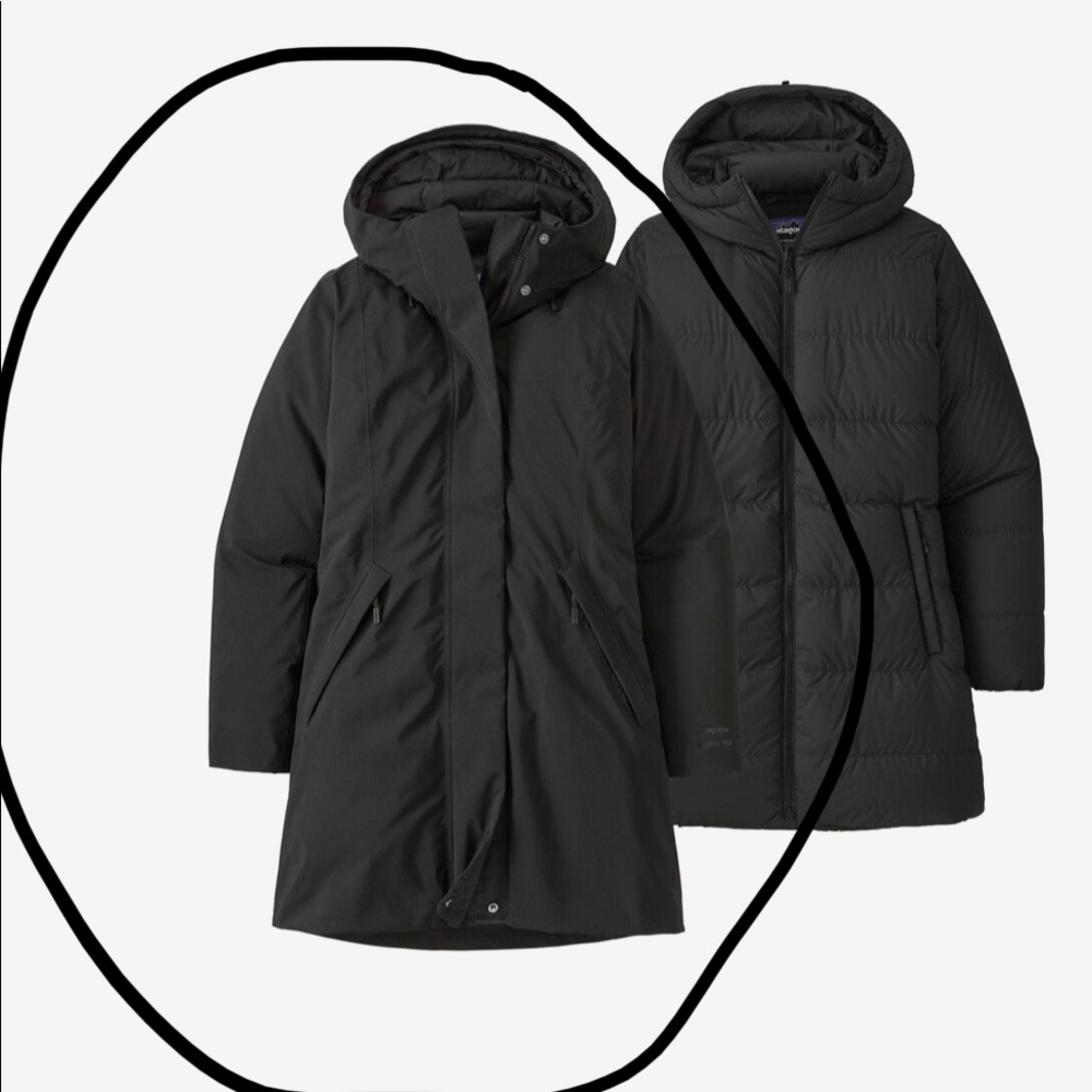 NEVER WORN Patagonia women’s trench coat